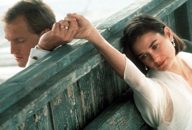 Davids (Woody Harrelson) und Dianes (Demi Moore) Glück wird durch die Arbeitslosigkeit des Architekten getrübt.