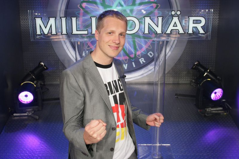 Kein Scherz: Im Mai 2008 beantwortete Oliver Pocher als erster Promi erfolgreich die Eine-Million-Euro-Frage.