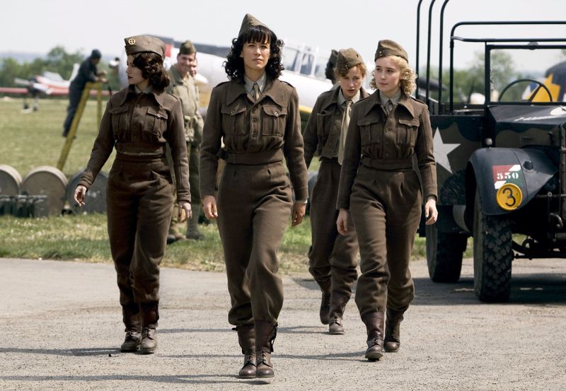 Fürs Vaterland und gegen den Faschismus, von links: Maria Luzzato (Maya Sans), Louise Desfontaines (Sophie Marceau), Jeanne Faussier (Julie Depardieu) und Suzy Desprez (Marie Gillain) brechen zu einer gefährlichen Mission auf.