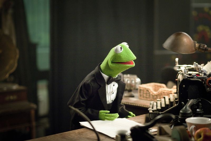 Schon 1955 baute der damals 18-jährige Jim Henson seinen ersten Kermit aus einem halbierten Pingpong-Ball und einem Mantel seiner Mutter.
