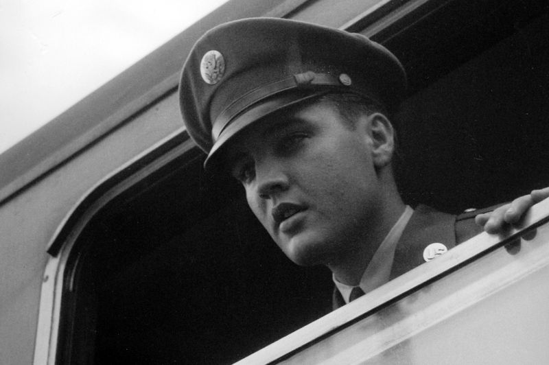 Elvis Presley war als G.I. in Deutschland stationiert.