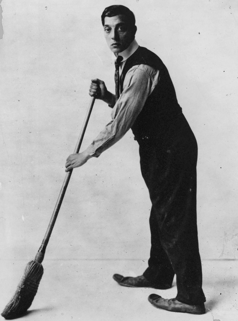 Buster Keatons Markenzeichen war der stoische, fast emotionslose Gesichtsausdruck.