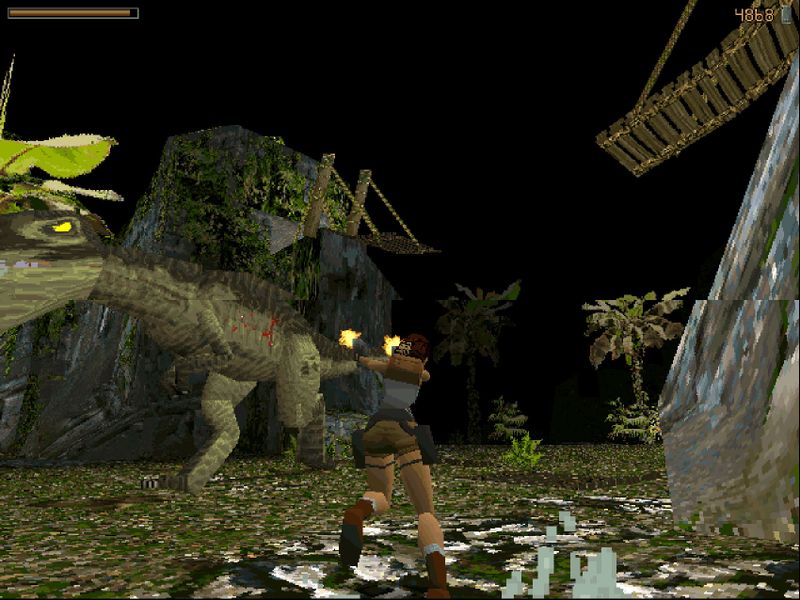 Eine Revolution bei Grafik und Gameplay: Im November 1996 bringt das britische Software-Haus Core Design das erste "Tomb Raider" auf den Markt - und mit ihm den ersten ernstzunehmenden Spiele-Superstar, der die ganze Medienwelt im Sturm erobert und obendrein kein muskelbepackter Kerl ist.