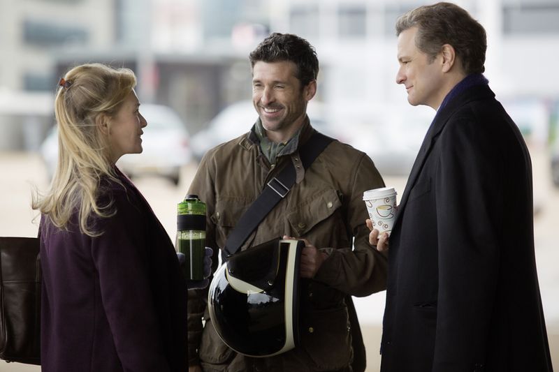 In "Bridget Jones' Baby" musste sich die Titelheldin (Renée Zellweger) zwischen zwei Männern entscheiden (gespielt von Patrick Dempsey, links und Colin Firth).