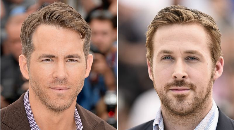 Zunächst mal das Wichtigste: Ryan Reynolds ist der Mann links im Bild! Erstaunlicherweise wird er immer noch gern mit seinem Kollegen Ryan Gosling verwechselt: Beide sind Superstars, Kanadier und mit wunderschönen Schauspielerinnen liiert. "Ryan Gosling hat hellblonde Haare", half Ryan Reynolds 2015 bei Twitter auf die Sprünge. Danke, Ryan!