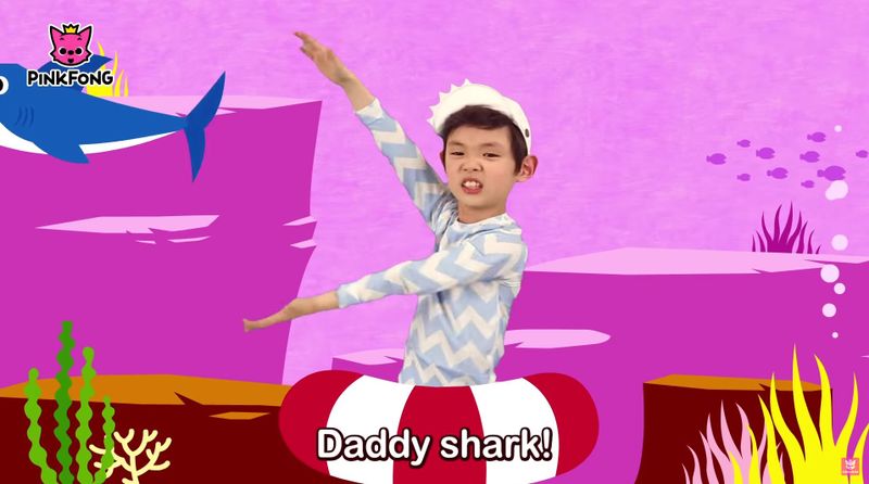 Der Clip zu dem Kinderlied "Baby Shark" ist mit über sieben Milliarden Aufrufen das erfolgreichste Video auf YouTube.