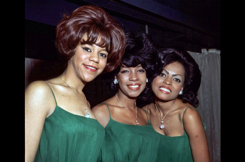 The Supremes vom Label Motown bestanden aus (von links) Florence Ballard, Mary Wilson und Diana Ross. Bis heute sind sie eine der erfolgreichsten Girlgroups.