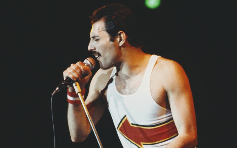 Freddie Mercury war ein britischer Sänger und wurde als Frontmann der Rockband Queen bekannt. Er starb 1991 in London.
