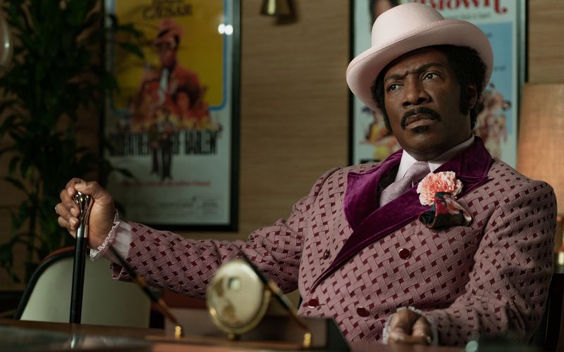 2019 meldete sich Murphy eindrucksvoll zurück: Für seine Darstellung des Komikers Rudy Ray Moore im Netflix-Biopic "Dolemite Is My Name" (Bild) wurde er für einen Golden Globe nominiert.
