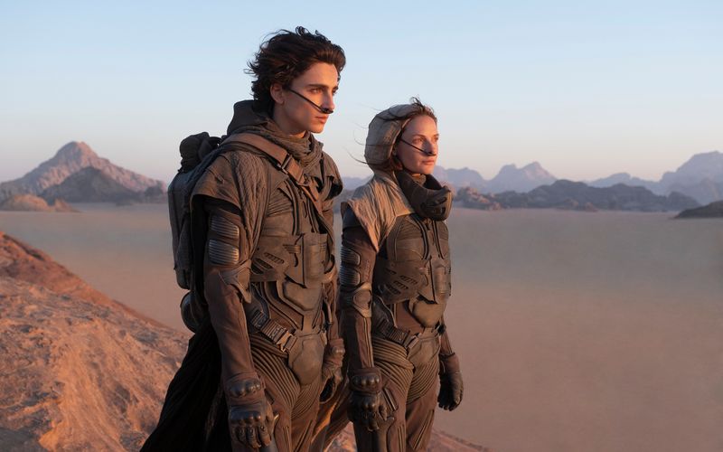 Timothée Chalamet und Rebecca Ferguson spielen die Hauptrollen in "Dune".