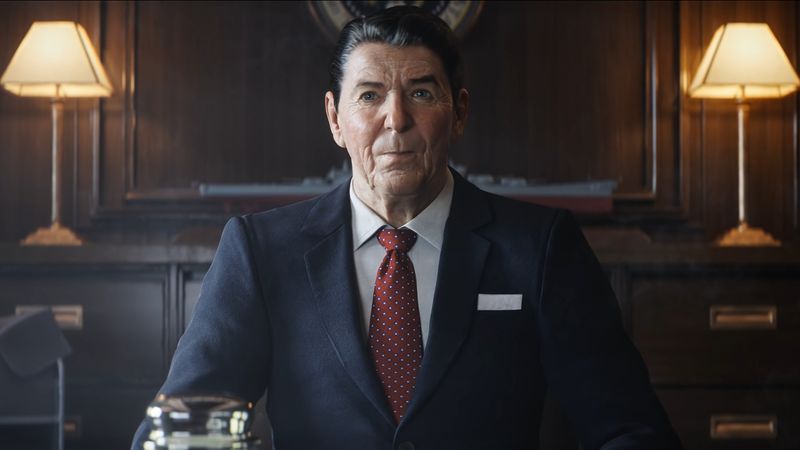 Für "Call of Duty: Black Ops - Cold War" digitalisierte Activision den 40. US-Präsidenten Ronald Reagan.