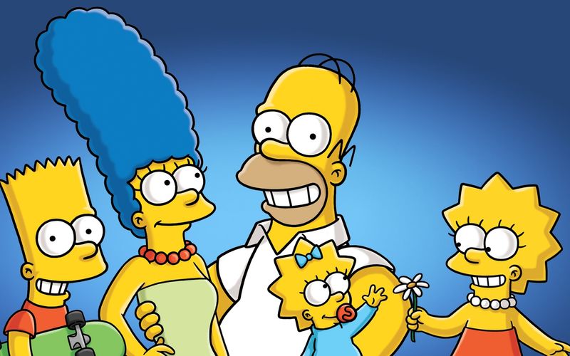 Sie sind keinen Tag gealtert: Am 13. September 1991 liefen (von links) Bart, Marge, Homer, Maggie und Lisa und zum ersten Mal als "The Simpsons" im deutschen Fernsehen. Zum Jubiläum präsentiert die Galerie 30 kuriose Fakten, die Sie vielleicht noch nicht kannten ...