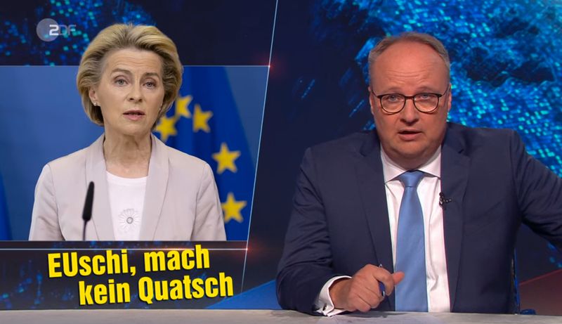 "EUschi hat Bescheid gewusst!", mahnte Oliver Welke in der "heute-show" (ZDF) zu den Missständen in den griechischen Flüchtlingslagern.