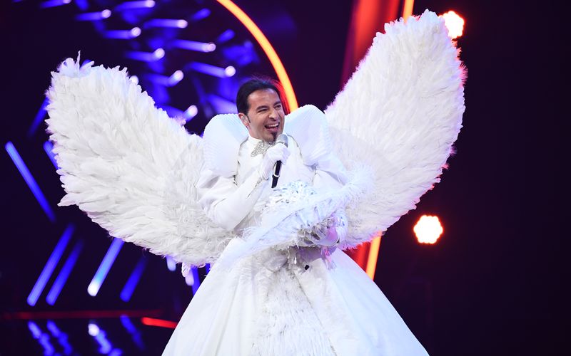 Im Kostüm des Engels belegte Bülent Ceylan in der ersten Staffel "The Masked Singer" (ProSieben) 2019 den dritten Platz.