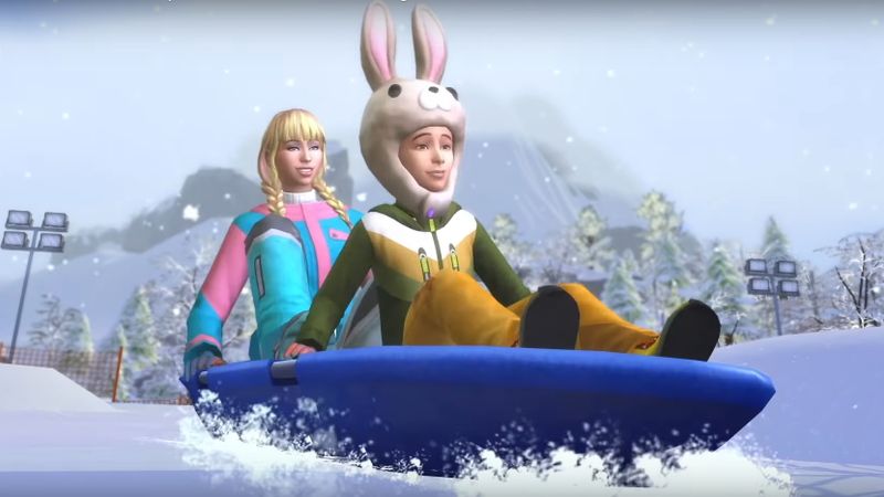 Die mittlerweile zehnte Erweiterung für "Die Sims 4" verfrachtet PC- und Konsolenspieler in ein "Schneeparadies" mit Japan-Flair.