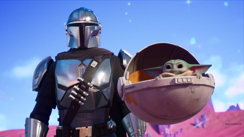 Bereits in Saison 5 von "Fortnite" waren "Star Wars"-Figuren integriert. Nun plant Disney sein eigenes Uni- oder Metaversum innerhalb von "Fortnite".