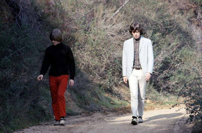 Brian Jones (links, mit Mick Jagger) wurde nur 27 Jahre alt.