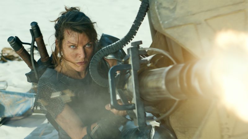 Als Captain Natalie Artemis verschlägt es Milla Jovovich nach einem mystischen Sandsturm auf eine Welt voller gewaltiger Monster.