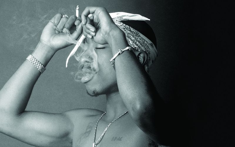 Dieses Foto des 1996 verstorbenen Rappers Tupac Shakur ist die wohl berühmteste Aufnahme von Chi Modu.