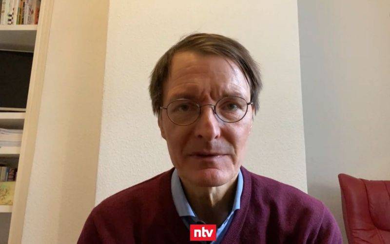 "Wir impfen gegen die Zeit", erklärte Karl Lauterbach in einem Gespräch mit ntv.