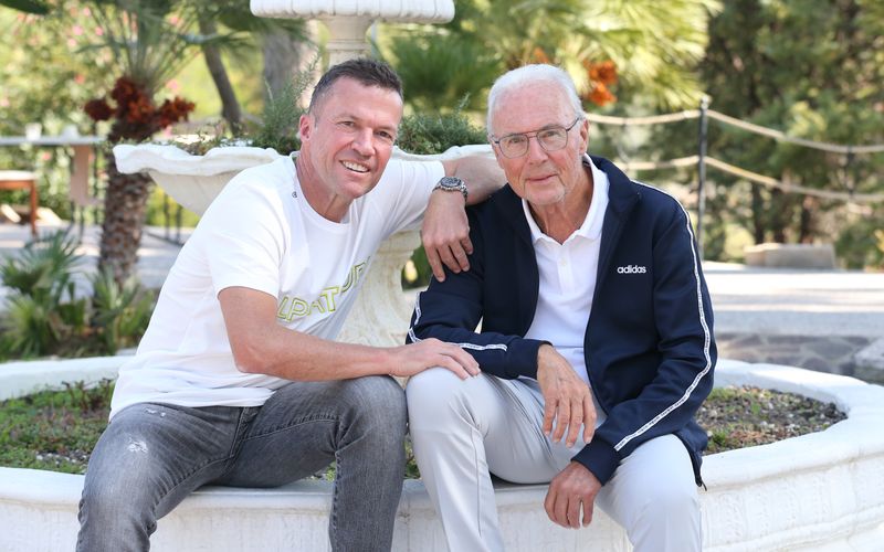 Lothar Matthäus (links) und Franz Beckenbauer verbindet eine innige Freundschaft. 
