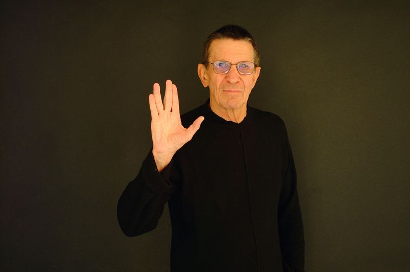 "Live long and prosper": Bis zu seinem Tod 2015 blieb Leonard Nimoy Mr. Spock.