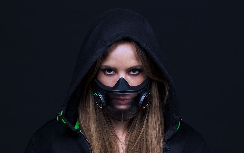 Razer will seine futuristische Maske "Project Hazel" auf den Markt bringen.