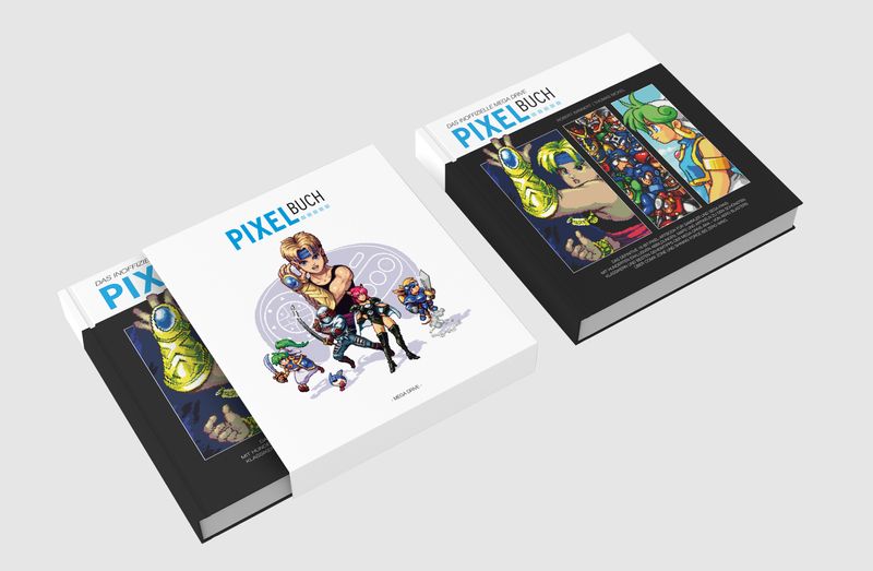 Pixel-Kunst made in Germany: Das "Das inoffizielle Mega-Drive-Pixelbuch" widmet sich den Spielen für Segas 16-Bit-Konsole und soll im Zeitraum August bis Oktober erscheinen.