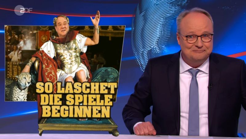 Armin Laschet ist Kanzlerkandidat, aber ist er auch ein Siegertyp, fragte Oliver Welke in der "heute-show" (ZDF). 