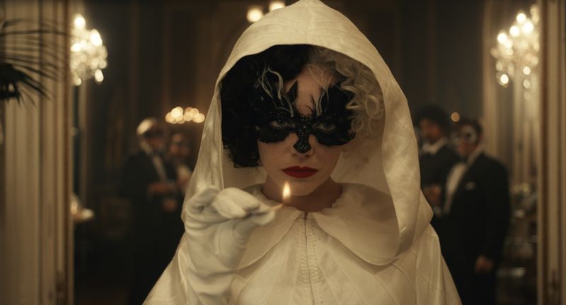Cruella (Emma Stone) liebt das Spiel mit den Identitäten.