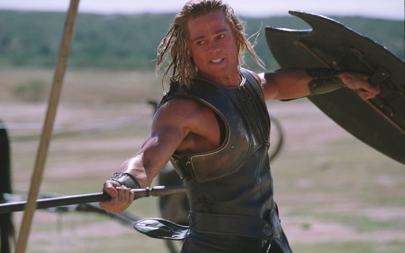 Der vermeintlich unsterbliche Achilles (Brad Pitt) steht an der Spitze des Feldzugs gegen Troja. 