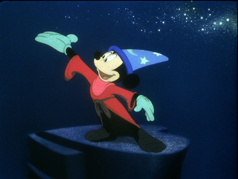 "Fantasia" war der dritte abendfüllende Zeichentrickfilm der Walt Disney Studios. Er erschien 1940. 