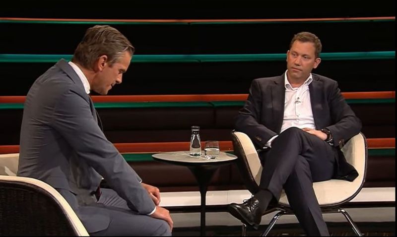 Markus Lanz (links) hatte am Donnerstagabend in seinem ZDF-Talk unter anderem den SPD-Politiker Lars Klingbeil zu Gast.