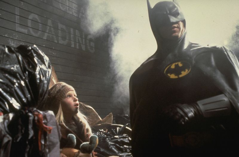 Als Michael Keaton 1989 für "Batman" (Bild) gecastet wurde, hagelte es Proteste. Im Film "The Flash" kehrt er demnächst als Rächer Gothams zurück.
