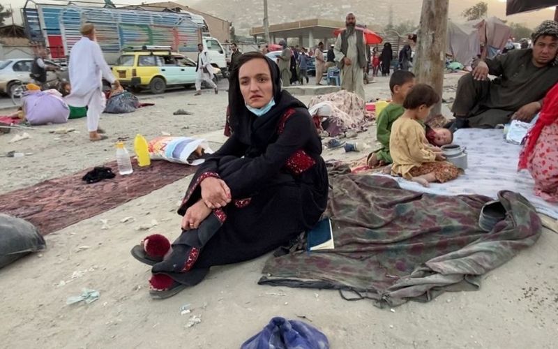 Zarifa Ghafaris Flucht vor den Taliban war beschwerlich. 