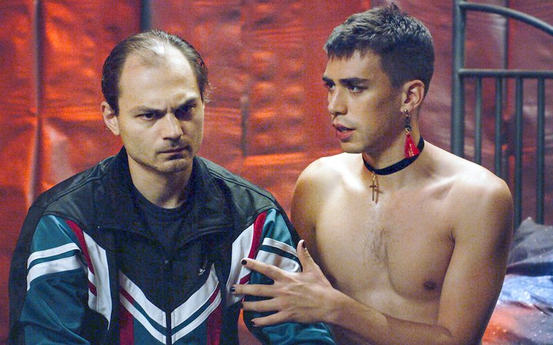 Alberto (Henry Morales, rechts) will eigentlich nur Sex - landet aber im Bett von Serienkiller Lars (Bozidar Kocevski).