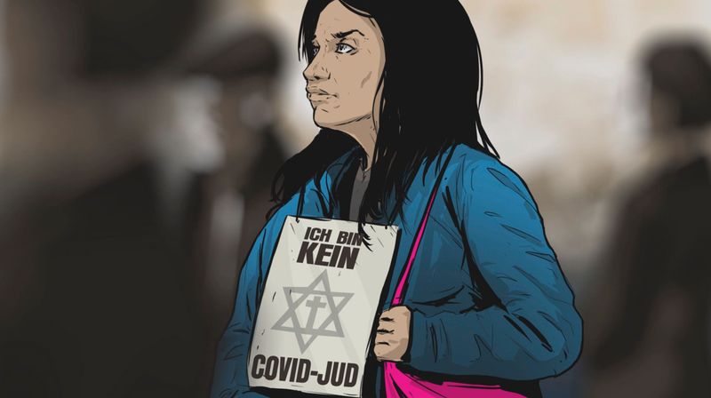 Während der Coronapandemie brachen sich neue Formen des Antisemitismus Bahn.