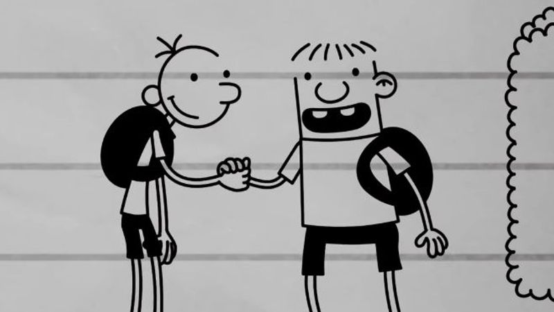 Greg (links) und Rupert sind beste Freunde.