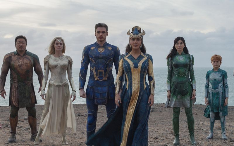 Zumindest in der Truppenstärke können es die Eternals von Beginn an mit den Avengers aufnehmen. 
