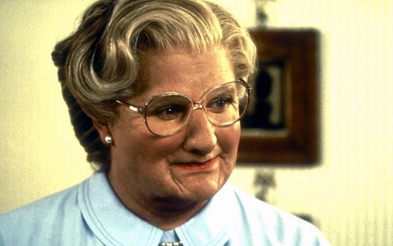 Eine perfekte Haushälterin: Mrs. Doubtfire (Robin Williams).