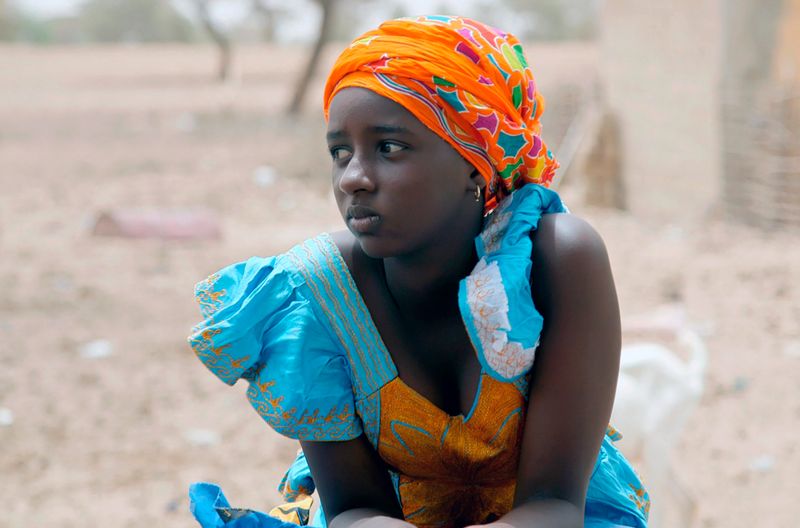 Die 14-jährige Fatoumata aus dem Senegal leidet unter Wasserknappheit. Mehr als zwei Milliarden Menschen haben keinen Zugang zu sauberem Wasser.