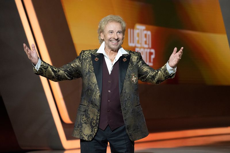 Thomas Gottschalk begrüßte bei "Wetten, dass ..?" fast 14 Millionen Zuschauerinnen und Zuschauer.