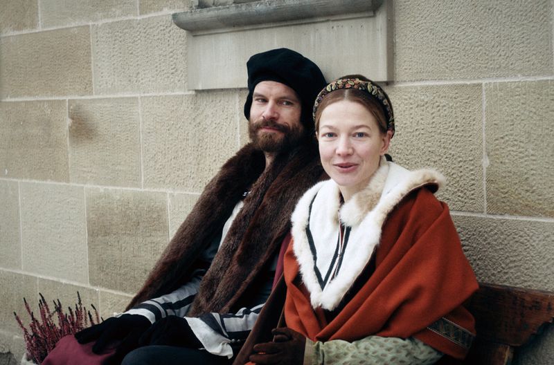 Albrecht Dürer und seine Frau Agnes, gespielt von Wanja Mues und Hannah Herzsprung: Dass die Ehe kinderlos blieb, ist eins der Hauptthemen im "Dürer"-Film von Marie Noëlle . 
