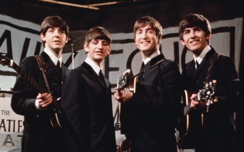 In Liverpool starteten (von links) Paul McCartney, Ringo Starr, John Lennon und George Harrison ihren weltweiten Siegeszug - und setzten die Beatlemania in Gang.