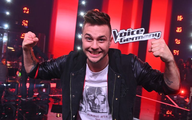 Sieger der elften Staffel "The Voice of Germany": Sebastian Krenz.