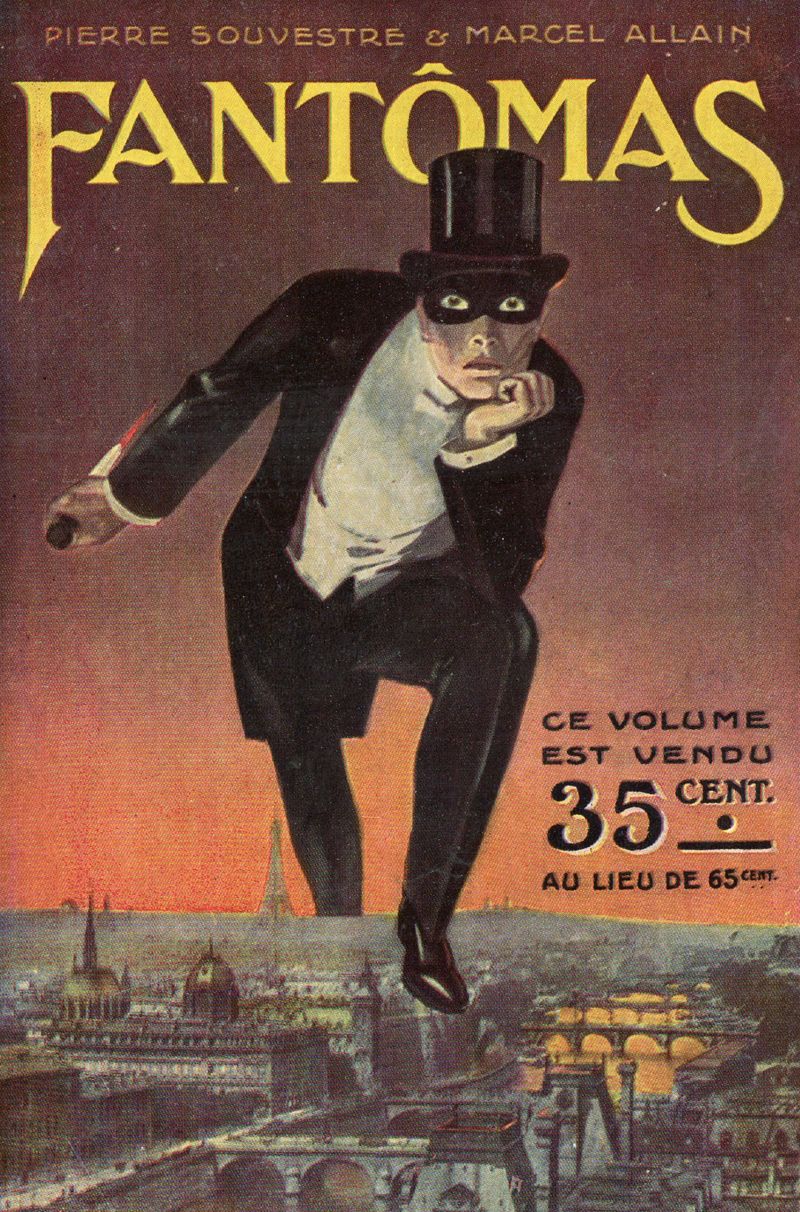 Die Kultfigur Fantômas basiert auf Romanen, die Anfang des 20. Jahrhunderts erschienen. Sie wurde immer wieder von Filmemachern und Comic-Autoren weiterentwickelt.