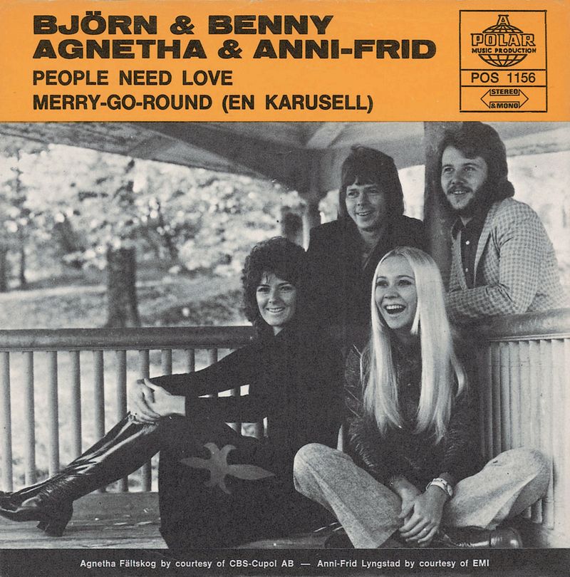 So fing (fast) alles an: Am 29. März 1972 nahmen ABBA mit "People Need Love" ihren ersten gemeinsamen Song auf.