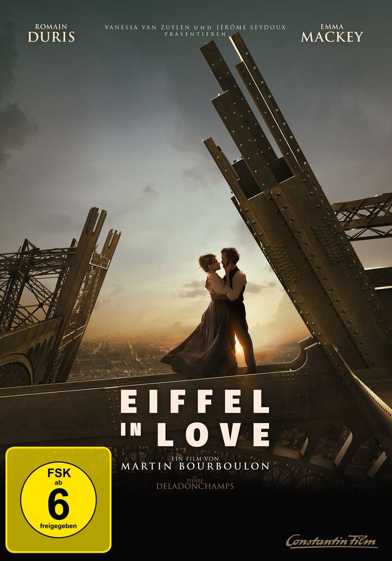 Der Film "Eiffel in Love" erzählt in einer Mischung aus Fakten und Fiktion, wie der Eiffelturm in Paris gebaut wurde.