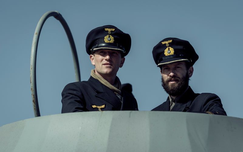 Zum Cast der dritten Staffel von "Das Boot" gehören unter anderem Artjom Gilz (links) als Alois Erdmann und Franz Dinda als Robert Ehrenberg.