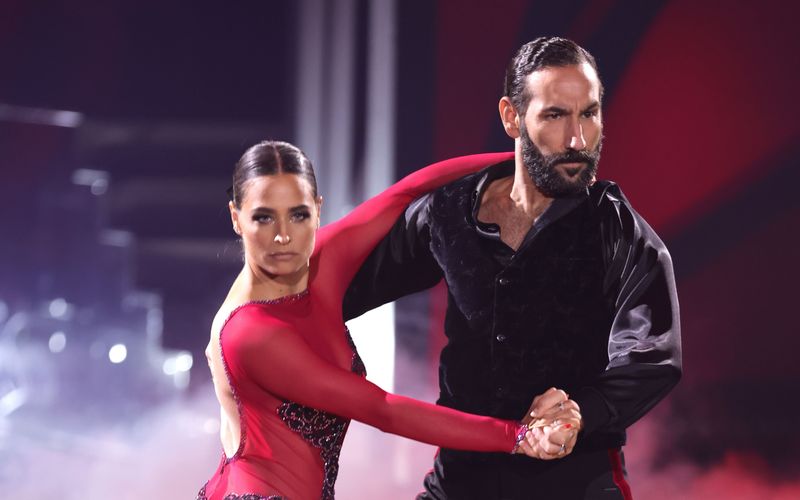 Für Amira Pocher und Profitanzpartner Massimo Sinató reichte es bei "Let's Dance" fürs Halbfinale. Sie hatten sich mehr erhofft.